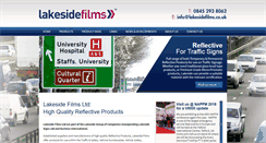 Desktop Screenshot of lakesidefilms.co.uk